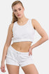Women Crop Top & Short Summer Set